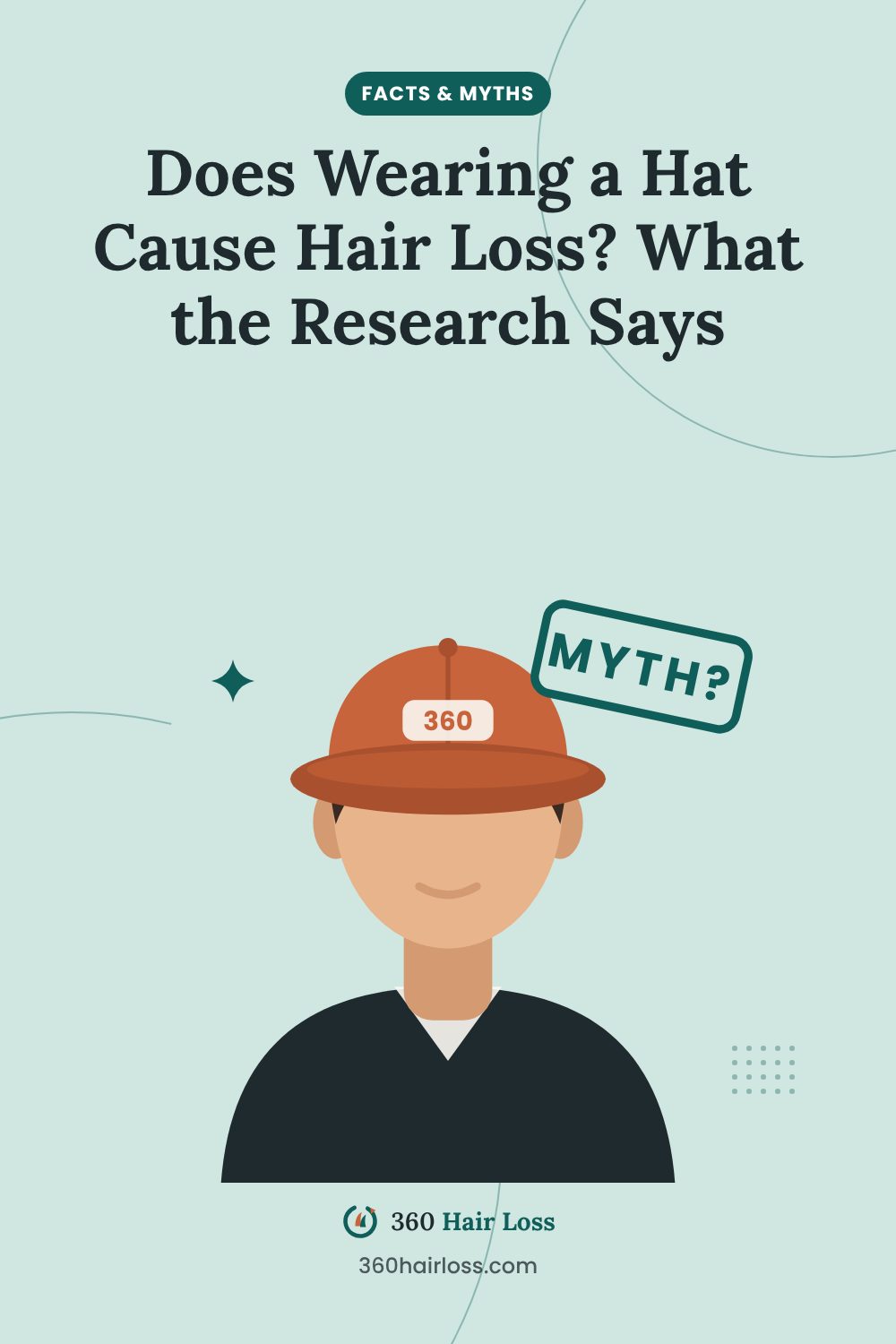 Do hats cause hair loss?, a guide from 360 Hair Loss