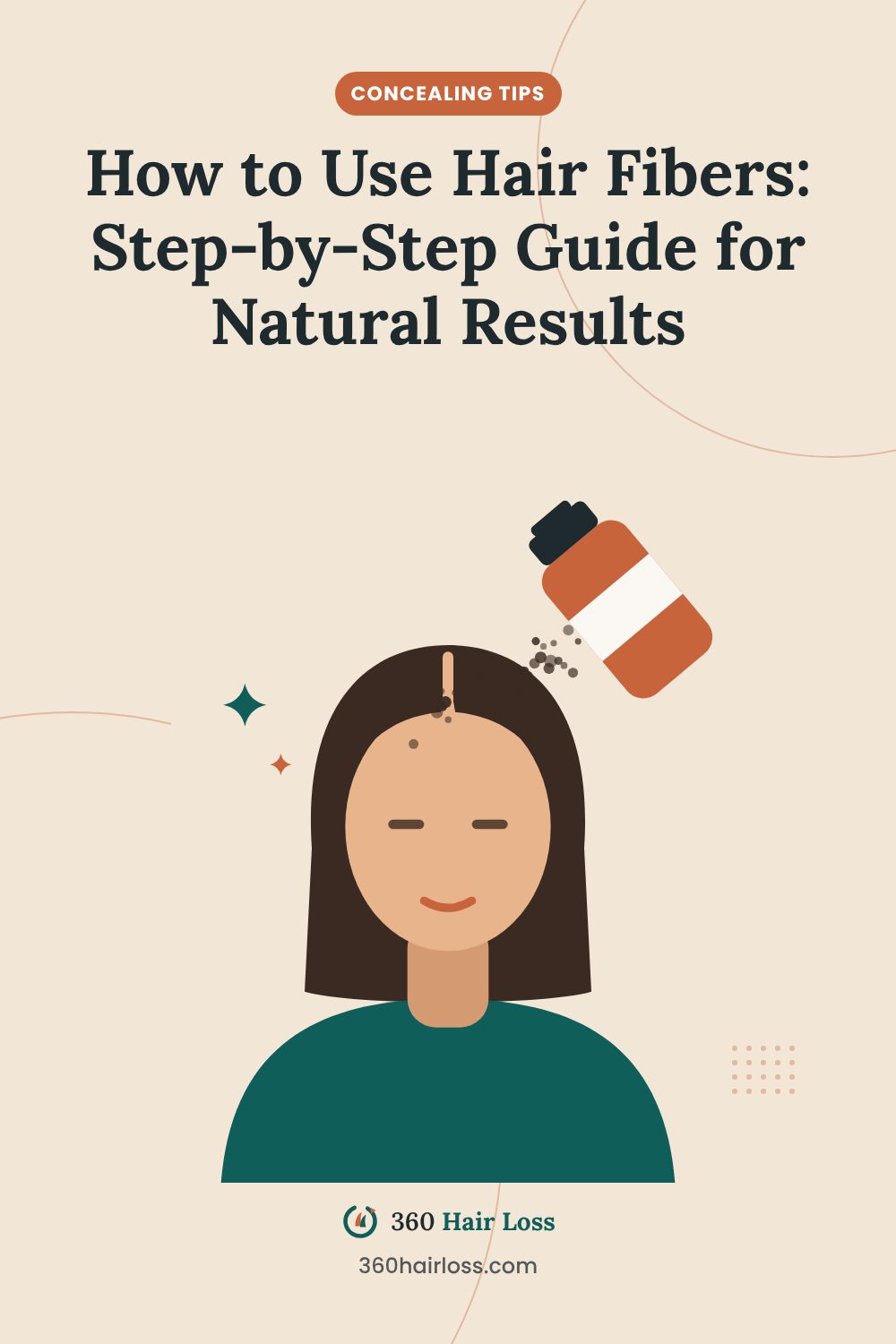 How to use hair fibers like a pro, a guide from 360 Hair Loss
