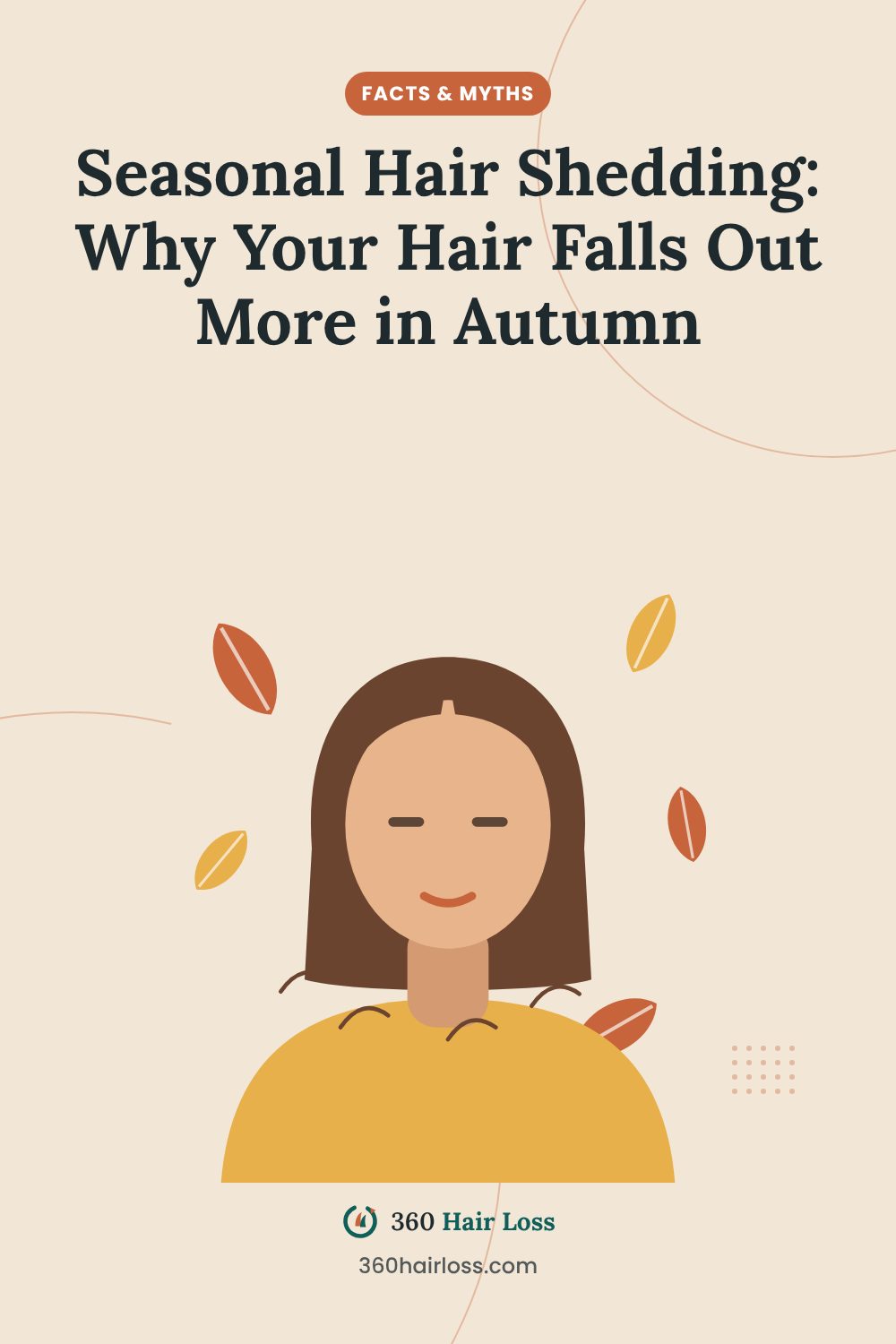 Why your hair sheds more in autumn, a guide from 360 Hair Loss