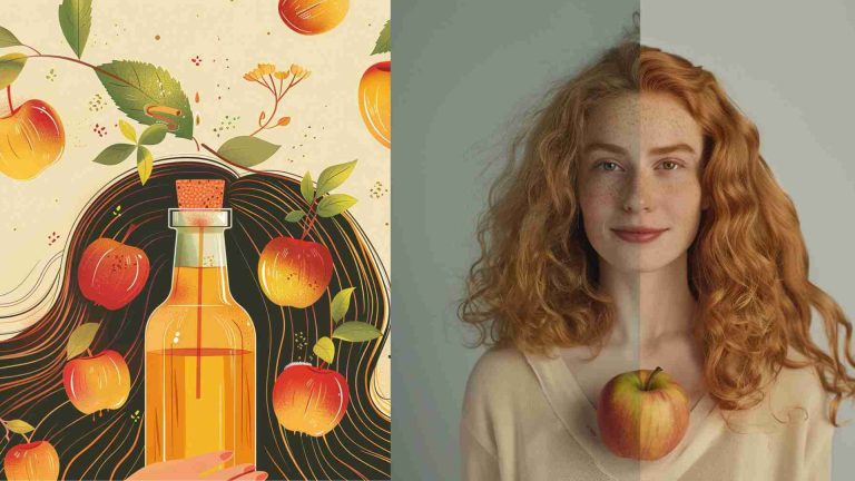 Apple Cider Vinegar Natural Treatment for Hair Loss Female