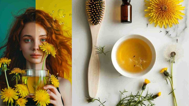 Dandelion Tea Natural Treatment for Hair Loss Female