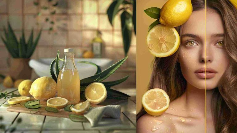 Lemon Juice Natural Treatment for Hair Loss Female