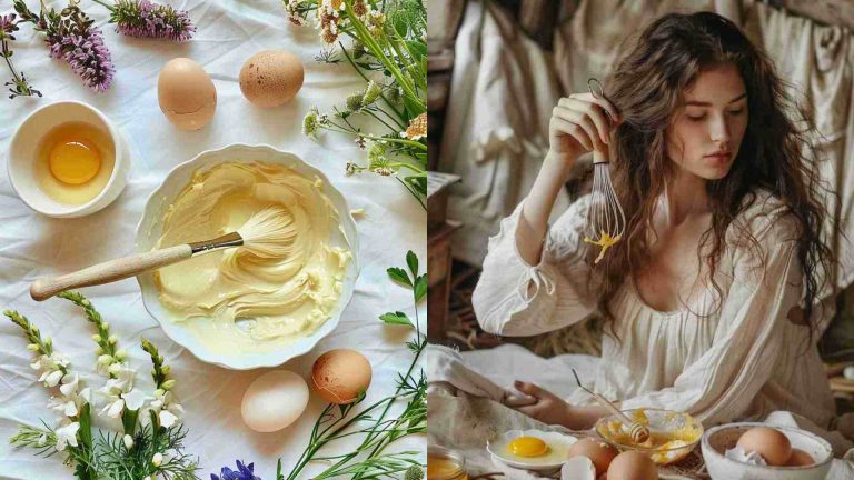 Egg Mask Natural Treatment for Hair Loss Female