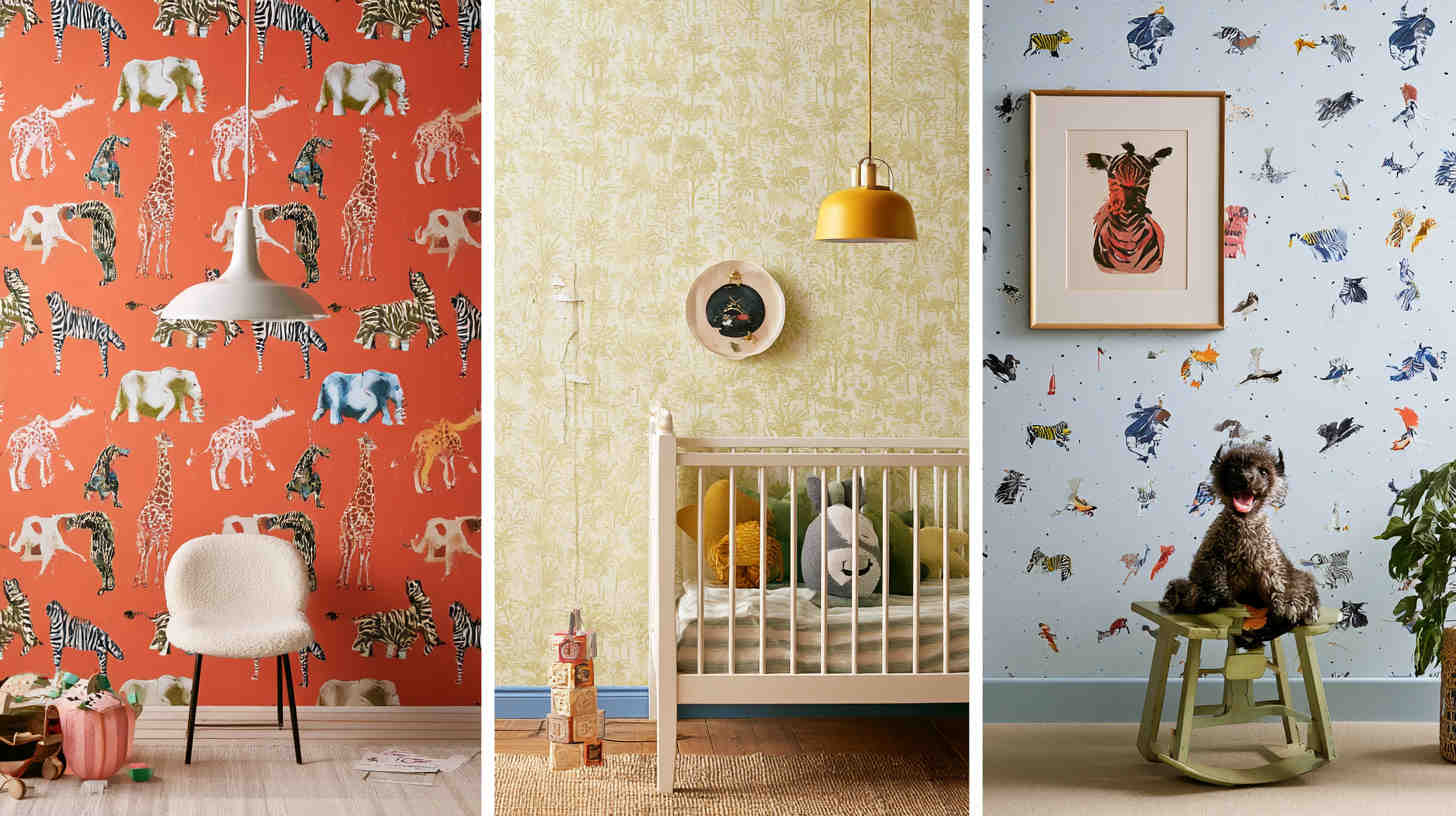 Kids Wallpaper: Fun, Safe & Stylish Room Designs