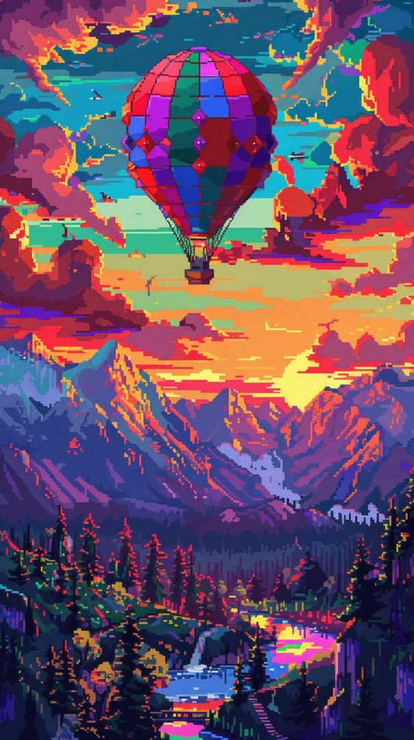 NFT Pixel Art Wallpapers for Mobile Phones | Free Download