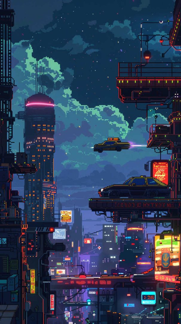 NFT Pixel Art Wallpapers for Mobile Phones | Free Download