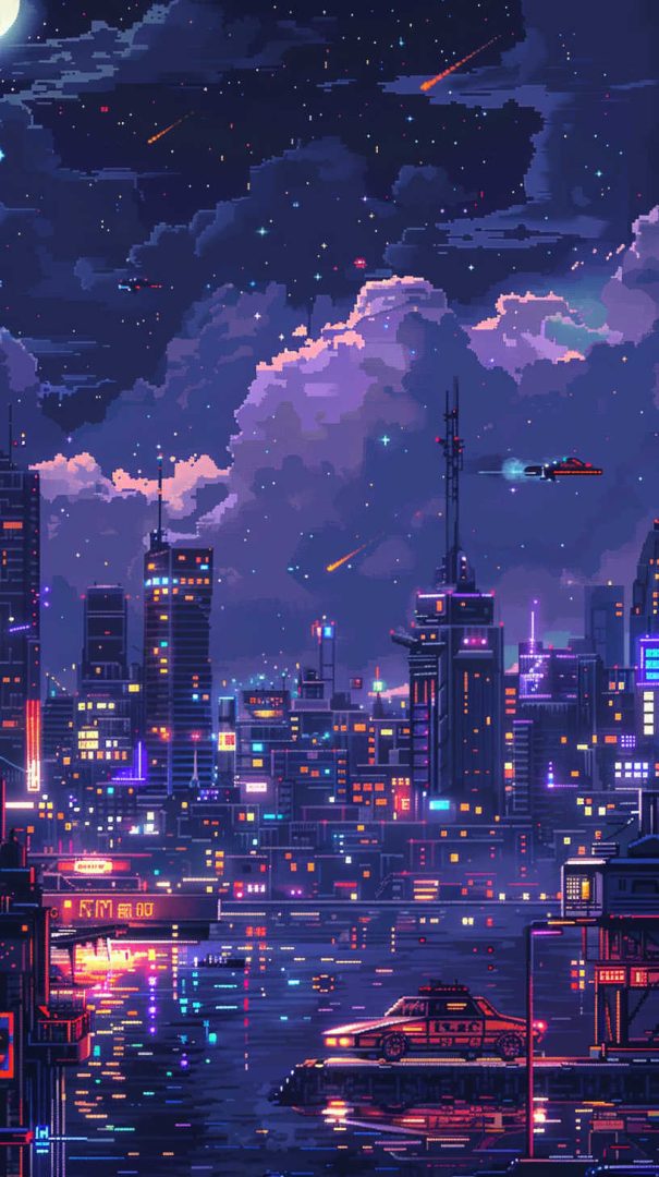 NFT Pixel Art Wallpapers for Mobile Phones | Free Download