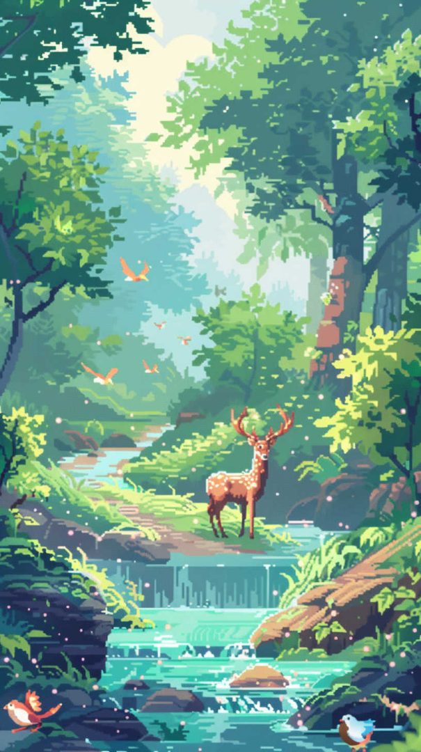 NFT Pixel Art Wallpapers for Mobile Phones | Free Download