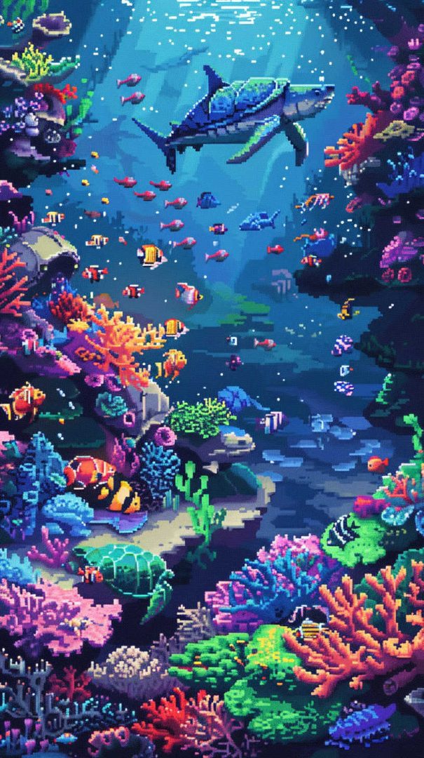 NFT Pixel Art Wallpapers for Mobile Phones | Free Download