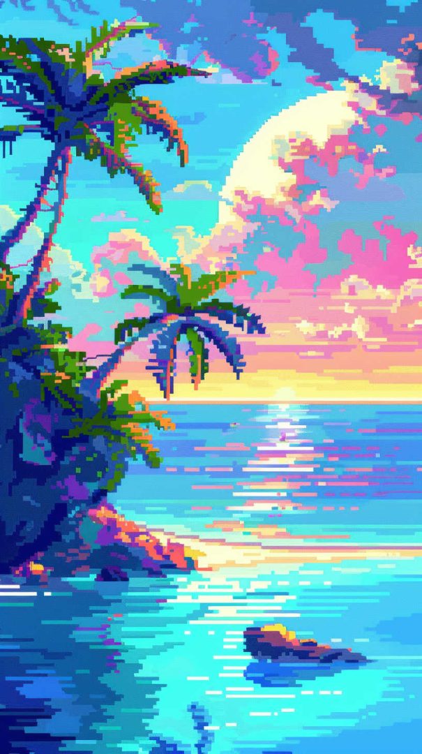 NFT Pixel Art Wallpapers for Mobile Phones | Free Download