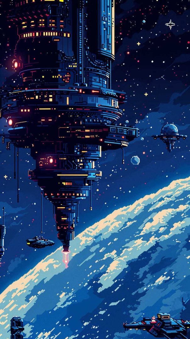 NFT Pixel Art Wallpapers for Mobile Phones | Free Download