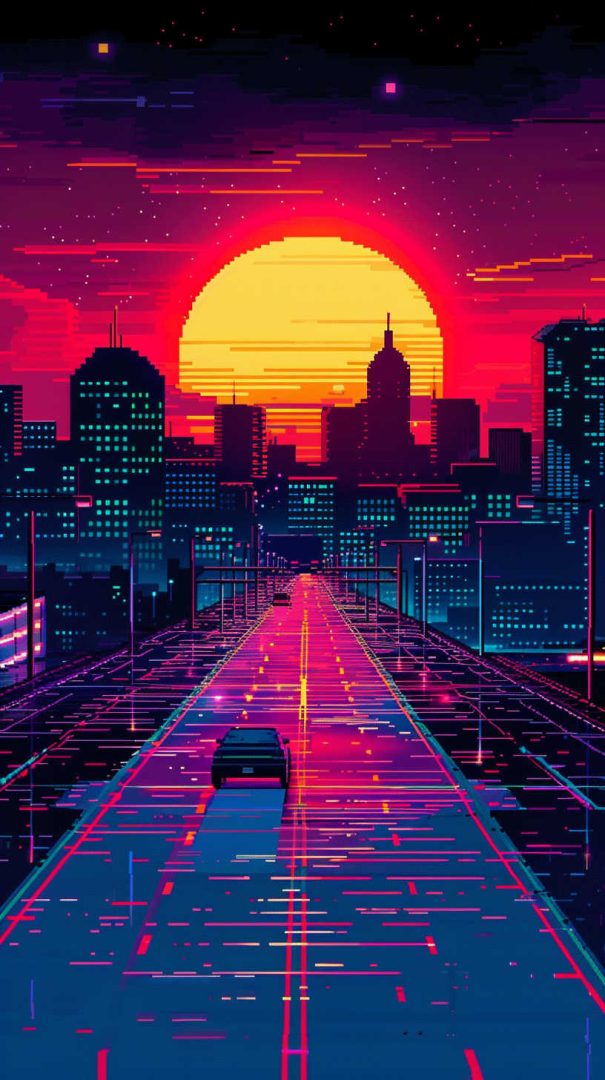 NFT Pixel Art Wallpapers for Mobile Phones | Free Download