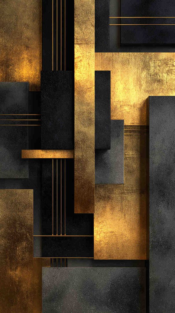 50+ Black Gold Wallpapers for iPhone & Android