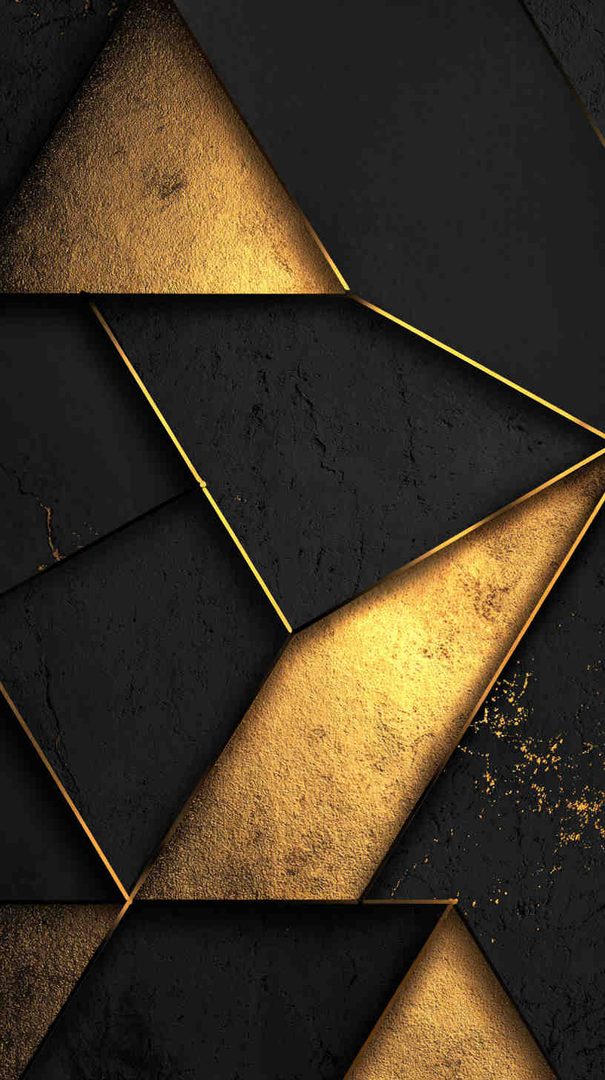 50+ Black Gold Wallpapers for iPhone & Android
