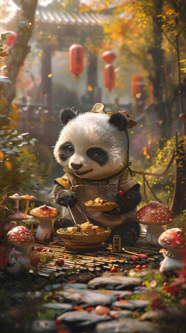 Cute Baby Panda Wallpaper – 4K Phone Backgrounds