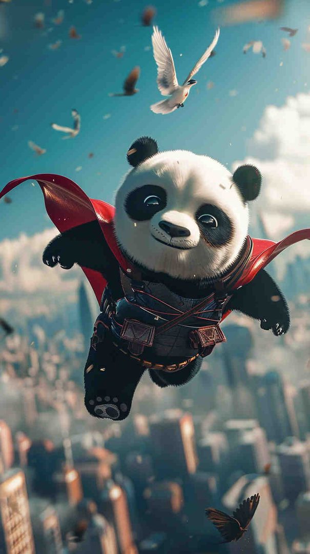Cute Baby Panda Wallpaper – 4K Phone Backgrounds
