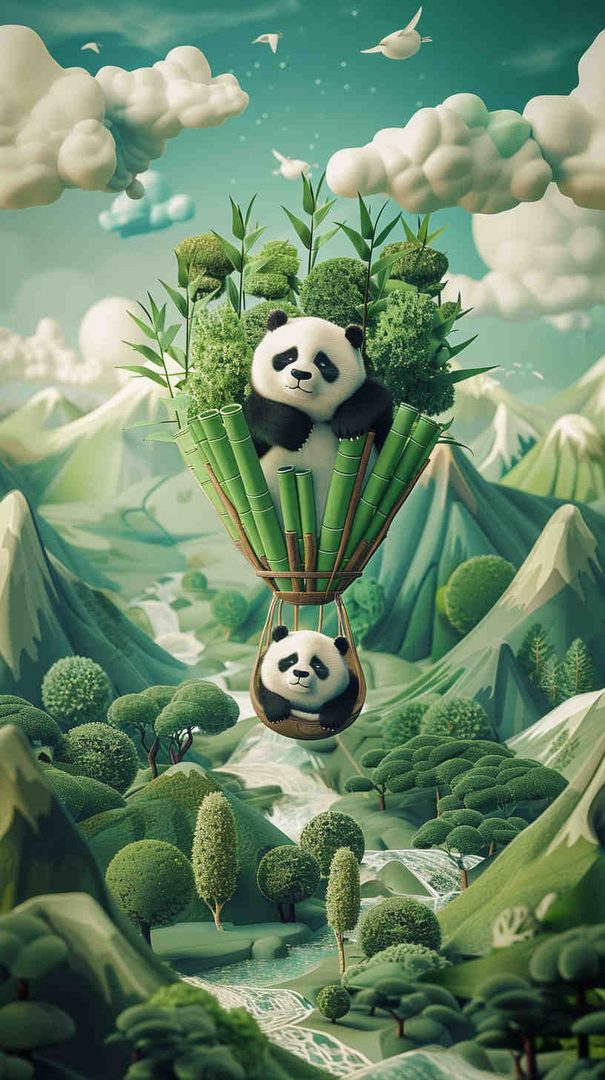 Cute Baby Panda Wallpaper – 4K Phone Backgrounds