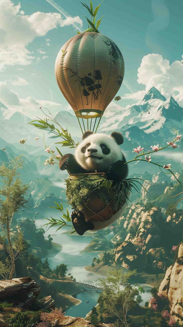 Cute Baby Panda Wallpaper – 4K Phone Backgrounds