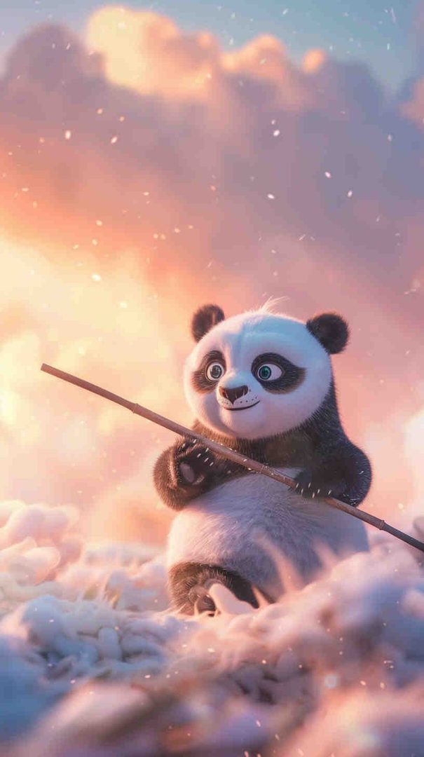 Cute Baby Panda Wallpaper – 4K Phone Backgrounds