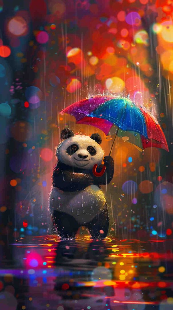 Cute Baby Panda Wallpaper – 4K Phone Backgrounds