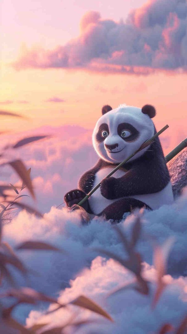 Cute Baby Panda Wallpaper – 4K Phone Backgrounds