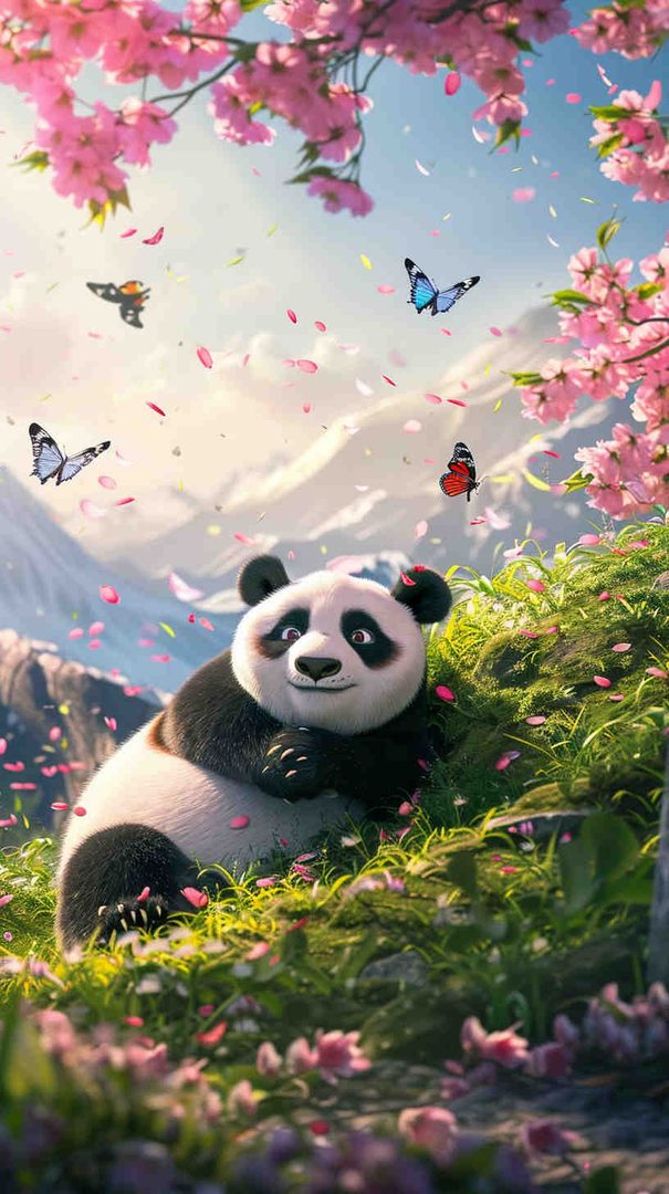 Cute Baby Panda Wallpaper – 4K Phone Backgrounds