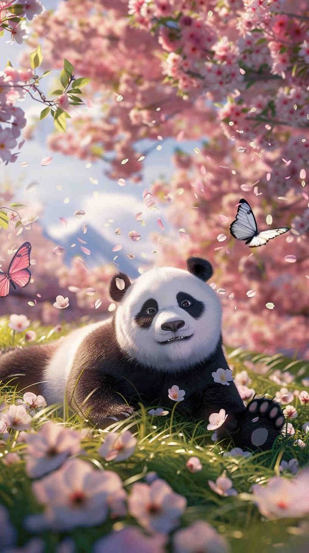 Cute Baby Panda Wallpaper – 4K Phone Backgrounds