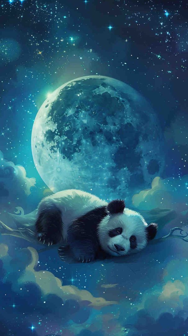 Cute Baby Panda Wallpaper – 4K Phone Backgrounds