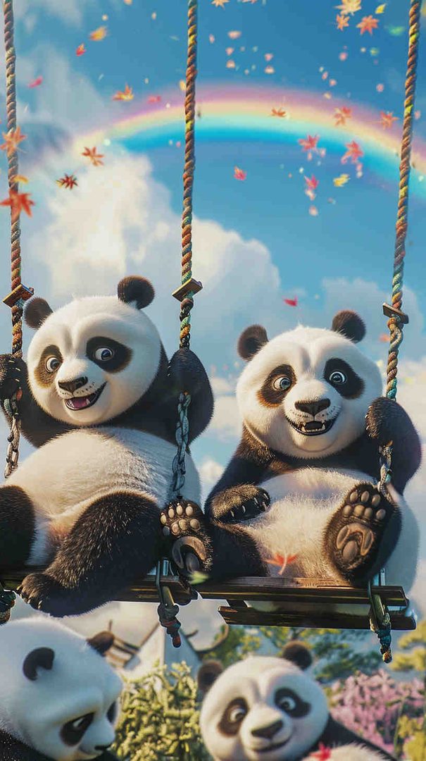 Cute Baby Panda Wallpaper – 4K Phone Backgrounds