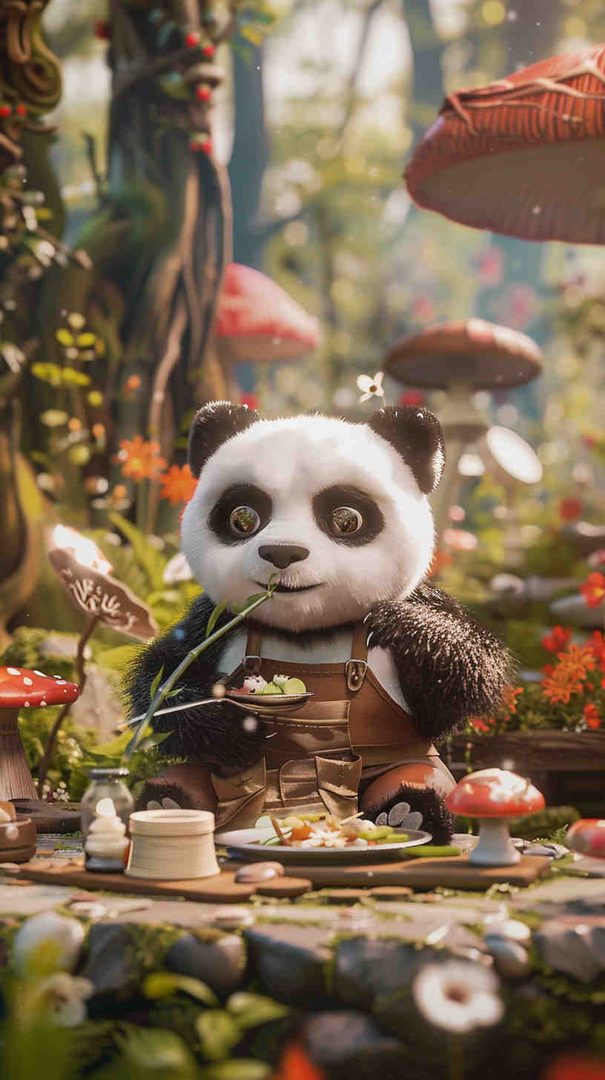 Cute Baby Panda Wallpaper – 4K Phone Backgrounds