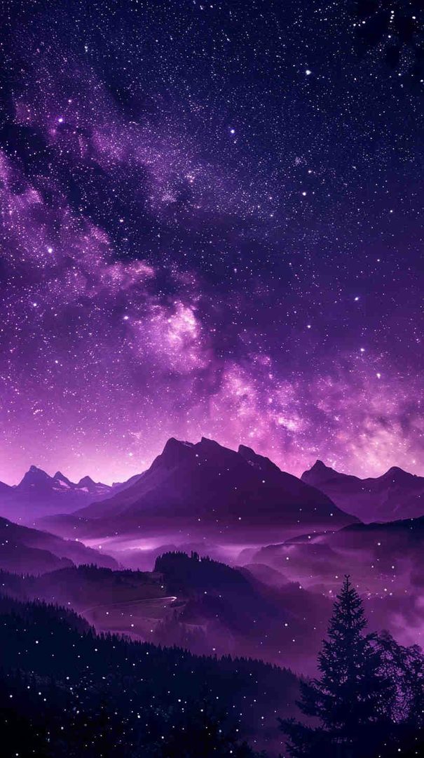 Dark Purple Wallpaper for Phone | Free 4K Download