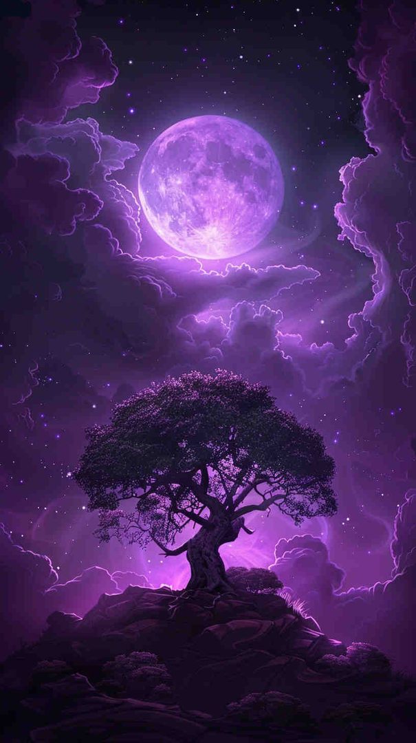 Dark Purple Wallpaper for Phone | Free 4K Download