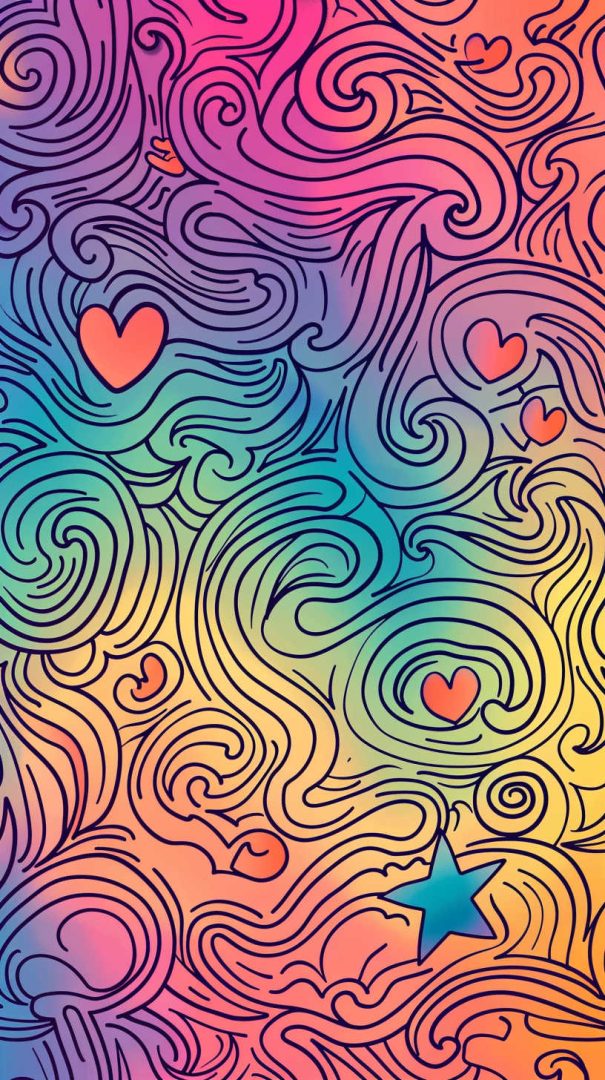 Doodle Wallpaper: 50+ Cute Designs to Download Free