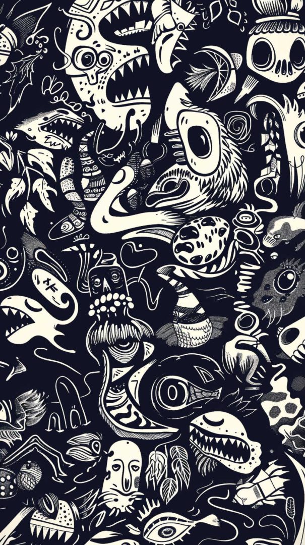 Doodle Wallpaper: 50+ Cute Designs to Download Free