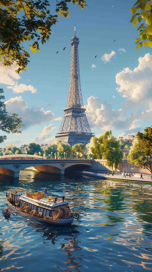 50+ Eiffel Tower Wallpapers for iPhone & Android