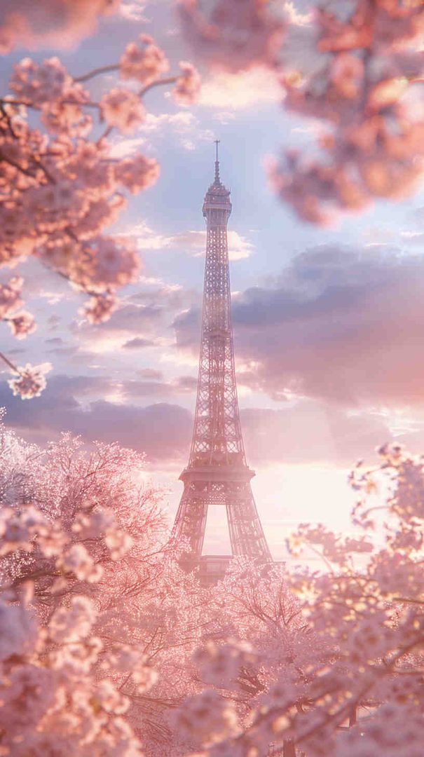 50+ Eiffel Tower Wallpapers for iPhone & Android