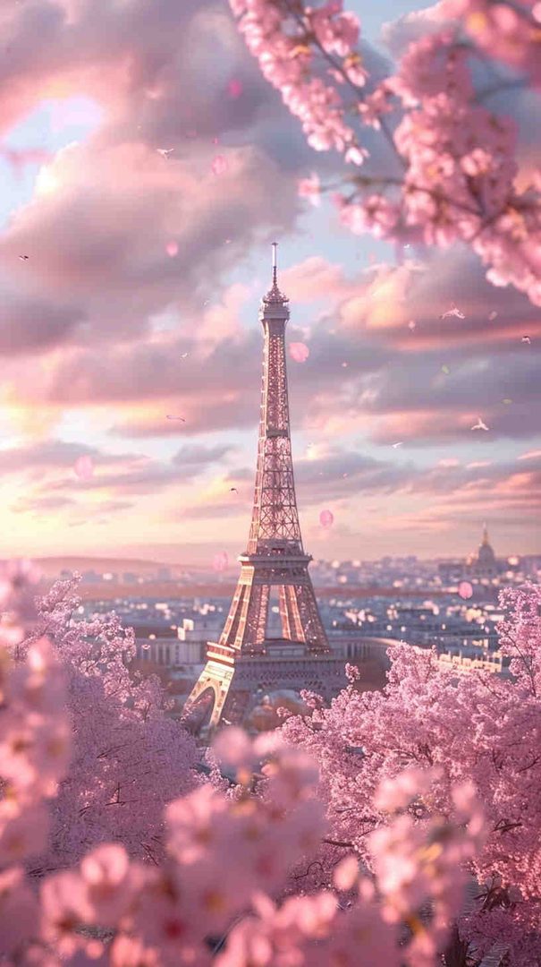 50+ Eiffel Tower Wallpapers for iPhone & Android