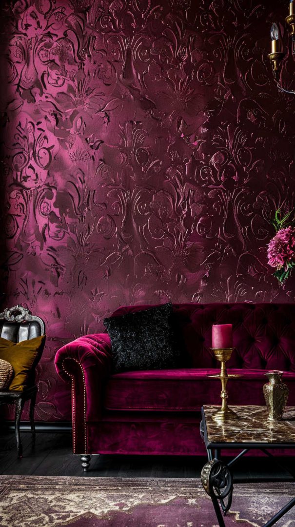 Embossed Wallpaper: Textured Designs for Every Room