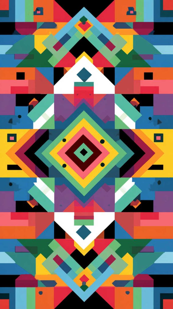 Trendy Geometric Phone Wallpapers (Download Free)