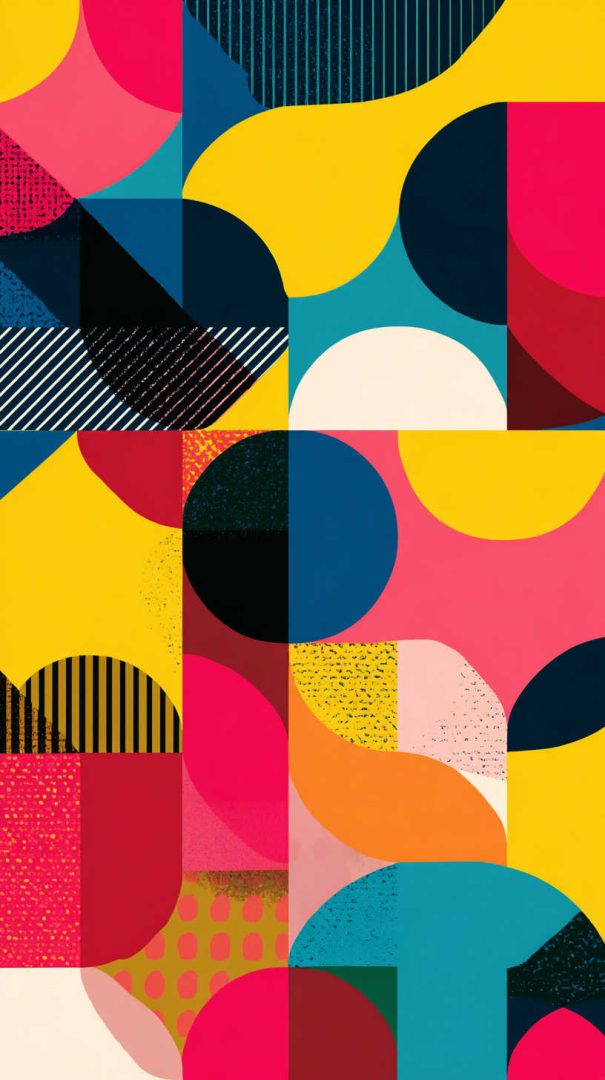 Trendy Geometric Phone Wallpapers (Download Free)