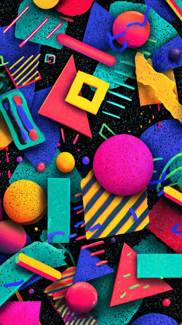 Trendy Geometric Phone Wallpapers (Download Free)