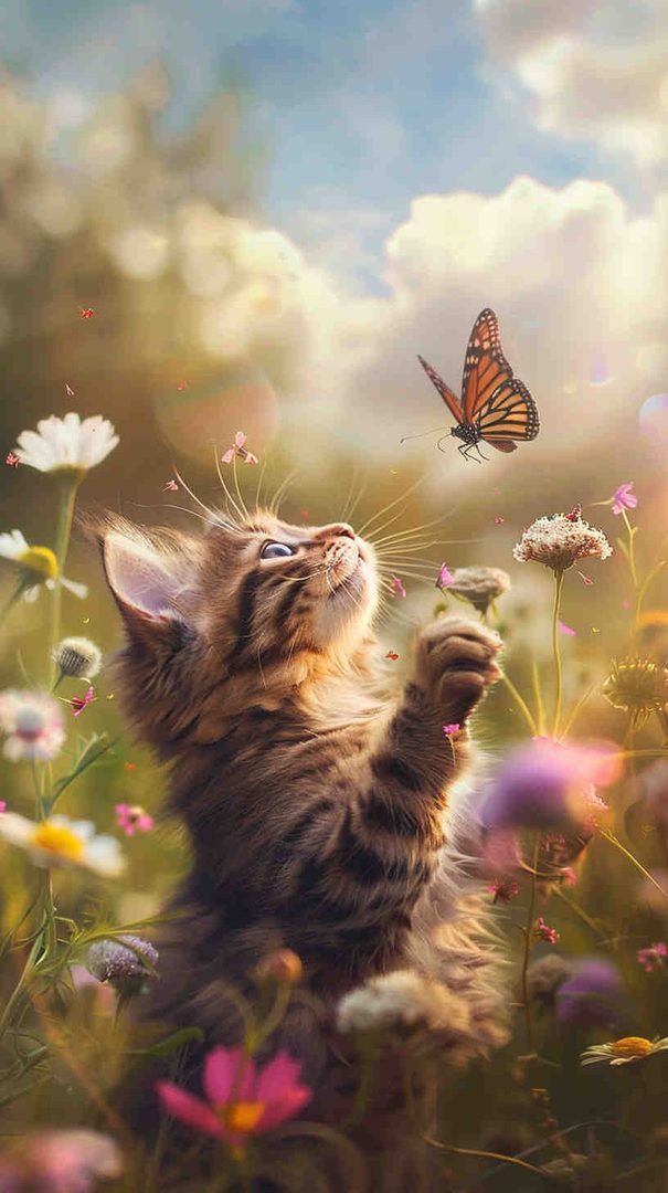 Kitty Wallpaper for Phone: Cute HD Backgrounds