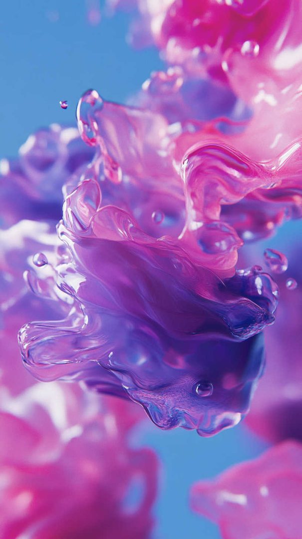 Abstract Macro Phone Wallpapers | Solid Color HD Designs
