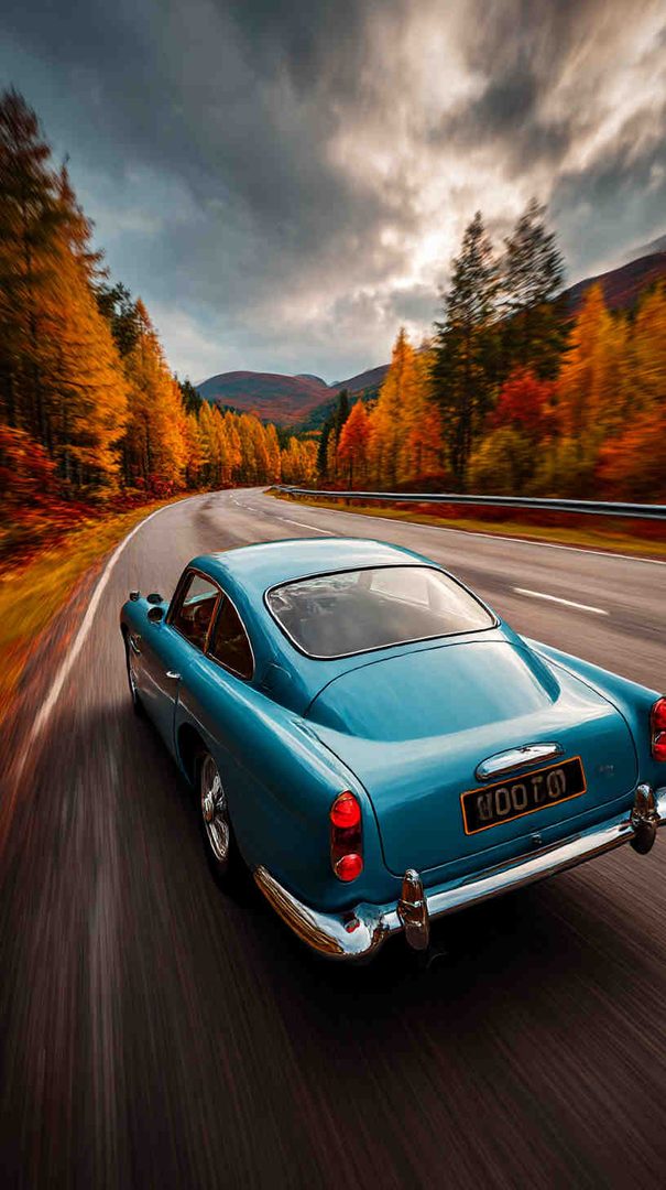 Retro Classic Car Wallpaper | Vintage Auto Vibes