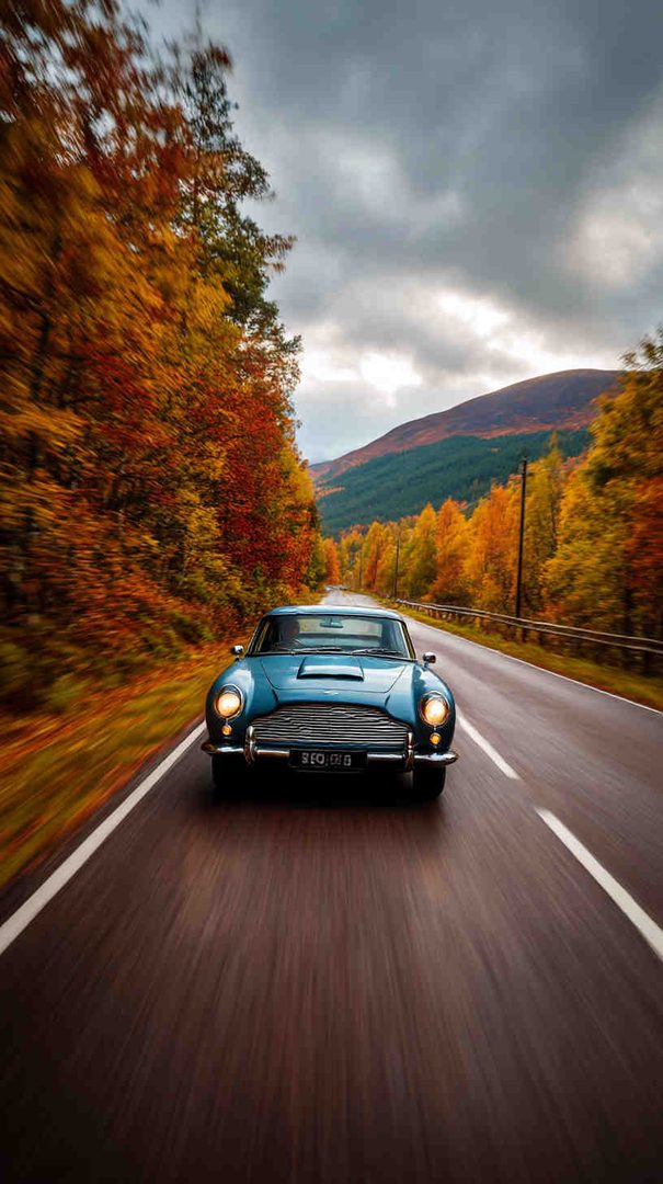 Retro Classic Car Wallpaper | Vintage Auto Vibes