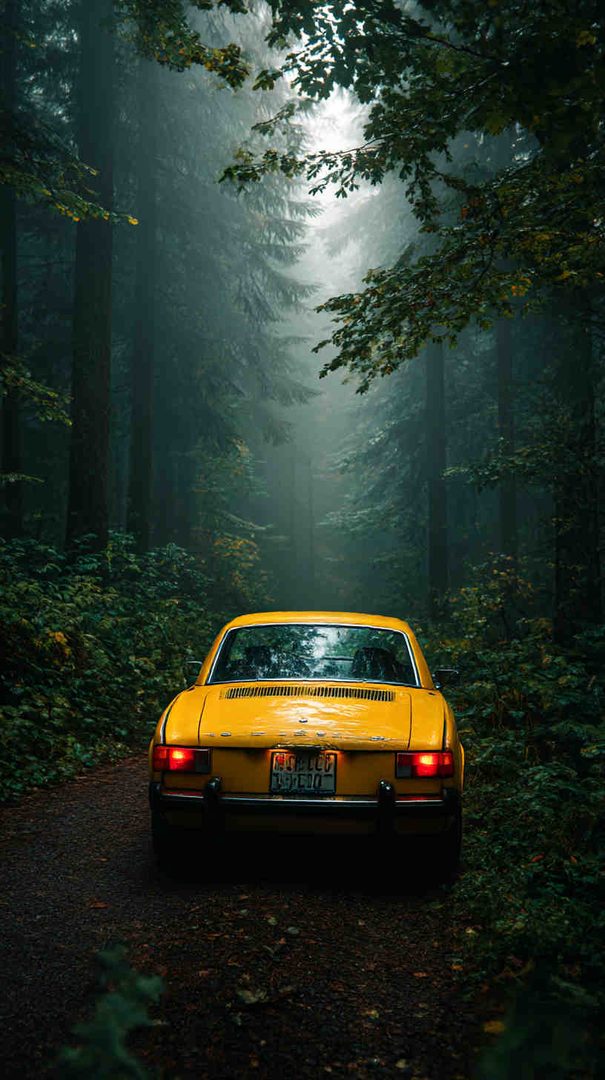Retro Classic Car Wallpaper | Vintage Auto Vibes
