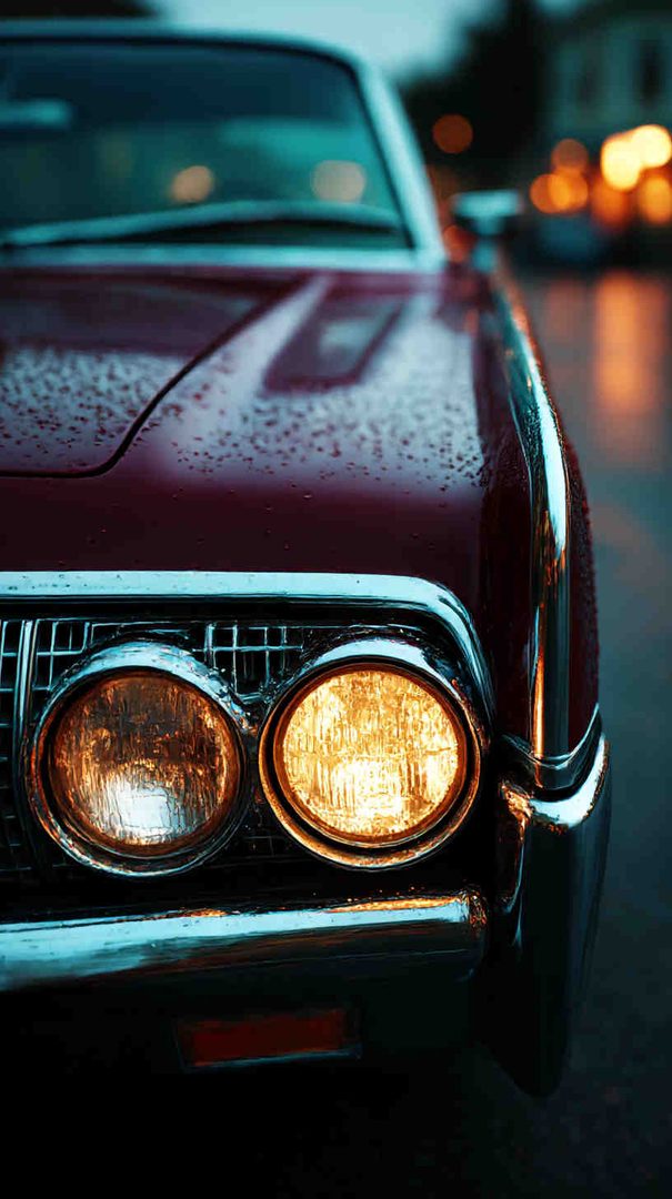 Retro Classic Car Wallpaper | Vintage Auto Vibes