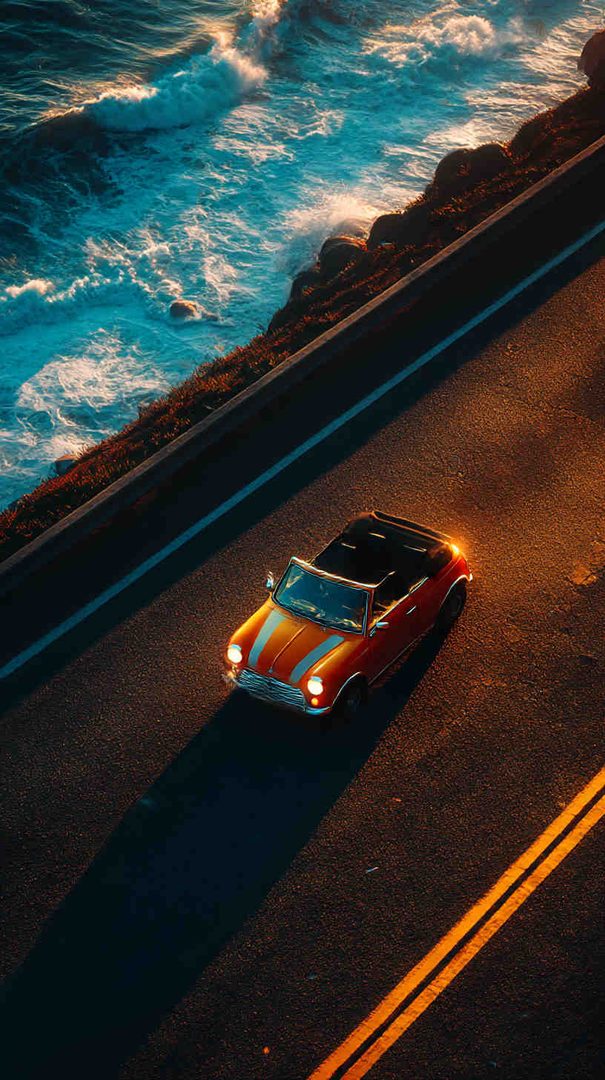 Mini Cooper Wallpaper – Cute Retro Car Aesthetic