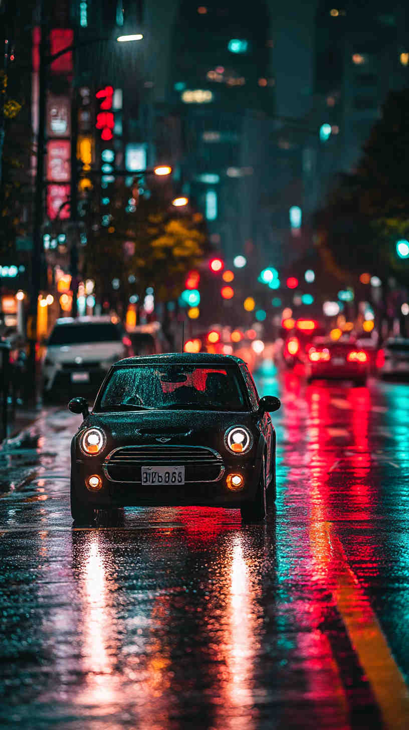 Mini Cooper Wallpaper – Cute Retro Car Aesthetic