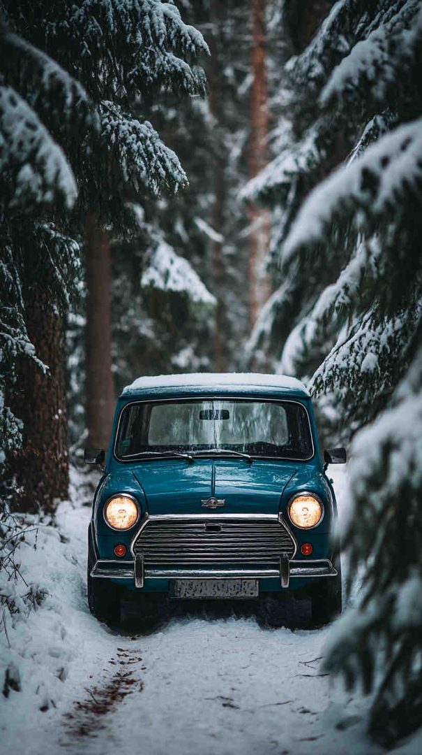 Mini Cooper Wallpaper – Cute Retro Car Aesthetic